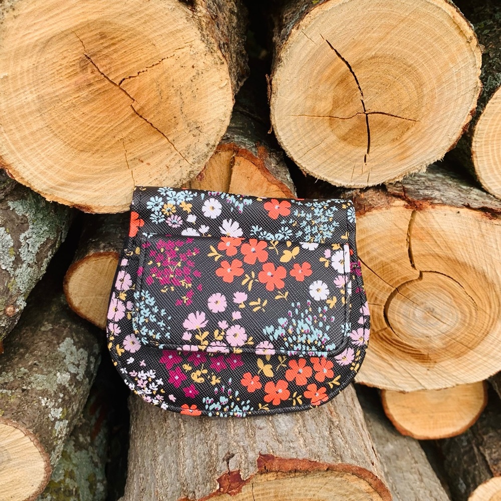 Mini Floral Card Wallet